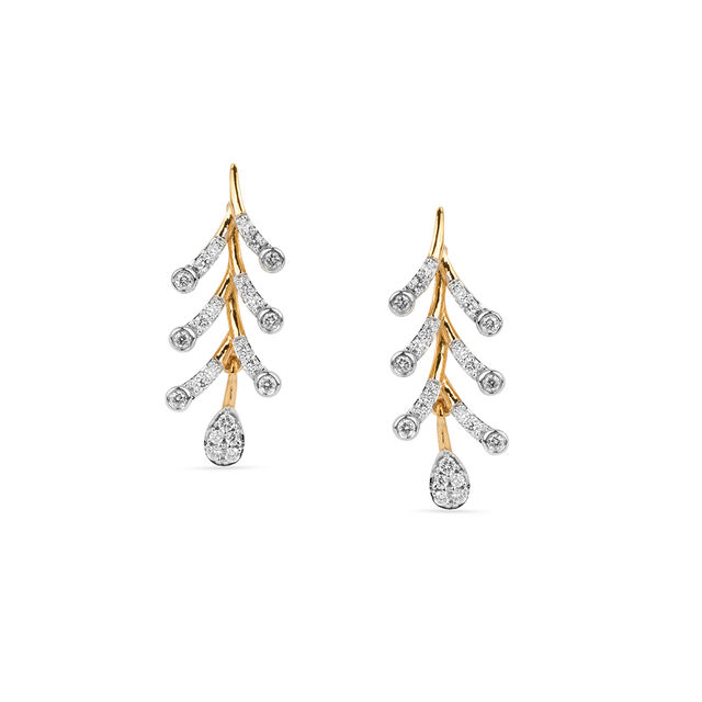 Tanishq 18KT Diamond Necklace Set for Women 3