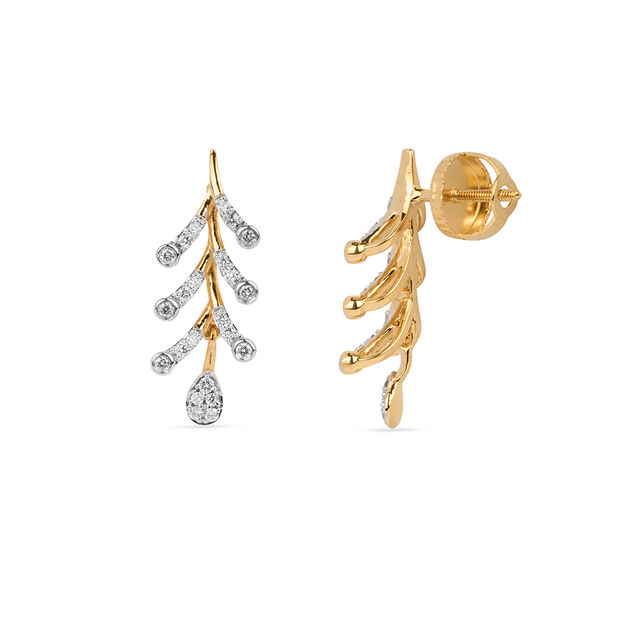 Tanishq 18KT Diamond Necklace Set for Women 4