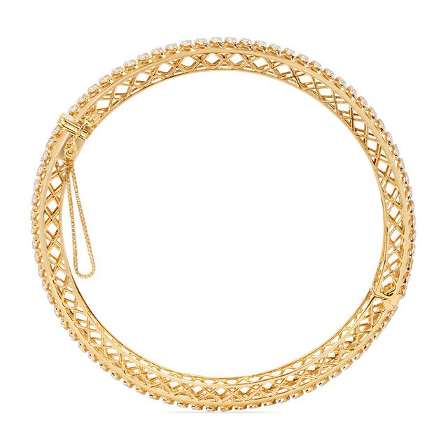 Tanishq 22KT Synthetic Stones Bangle for Women 3