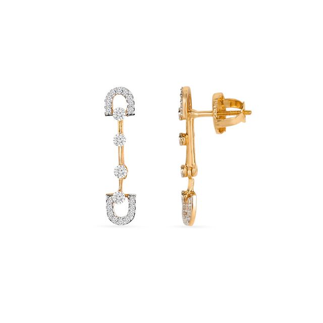 Gleaming Grandeur Diamond Necklace Set 6