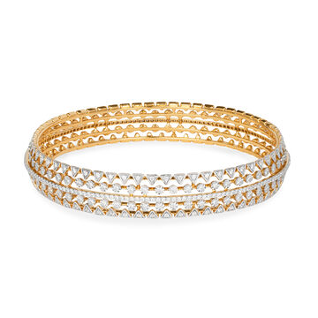 Tanishq 18KT Diamond Bangle for Women
