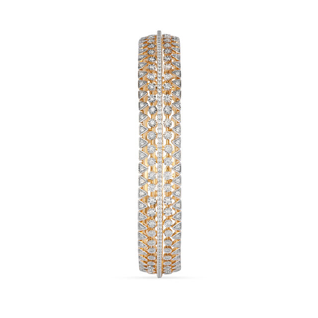 Tanishq 18KT Diamond Bangle for Women 4