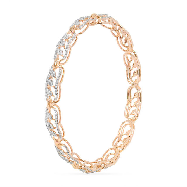 Tanishq 18KT Diamond Bangle for Women 3