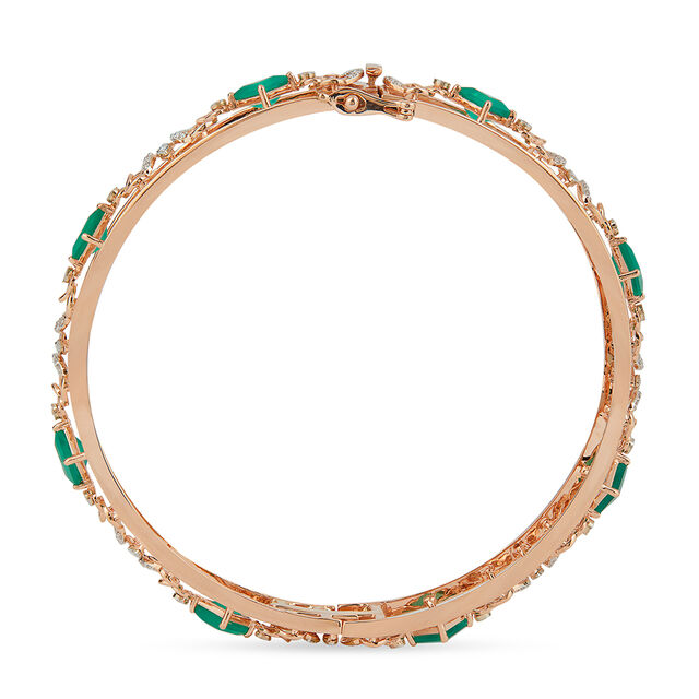 Tanishq 18KT Diamond Bangle for Women 4