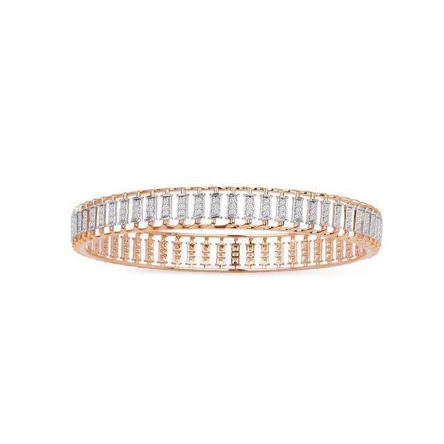 Tanishq 18KT Diamond Bangle for Women 2