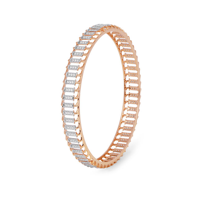 Tanishq 18KT Diamond Bangle for Women 3