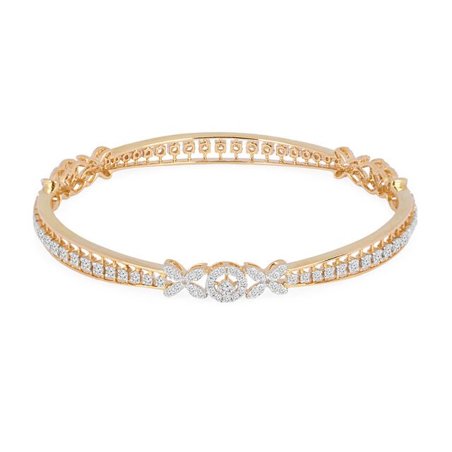 Tanishq 18KT Diamond Bangle for Women 