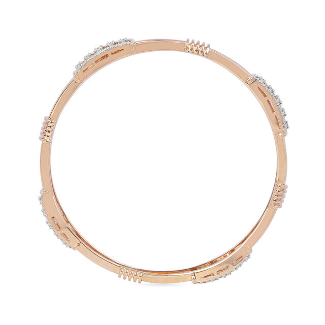 Tanishq 18KT Diamond Bangle for Women 3