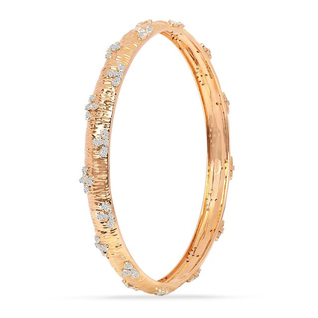 Tanishq 18KT Diamond Bangle for Women 3