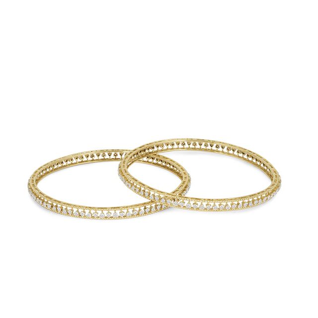 Tanishq 18KT Diamond Bangle for Women 5