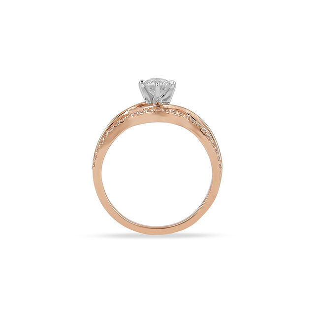 Tanishq 18KT Diamond Finger Ring for Women 5