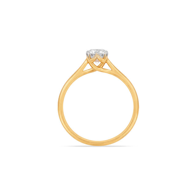 Tanishq 18KT Diamond Finger Ring 4
