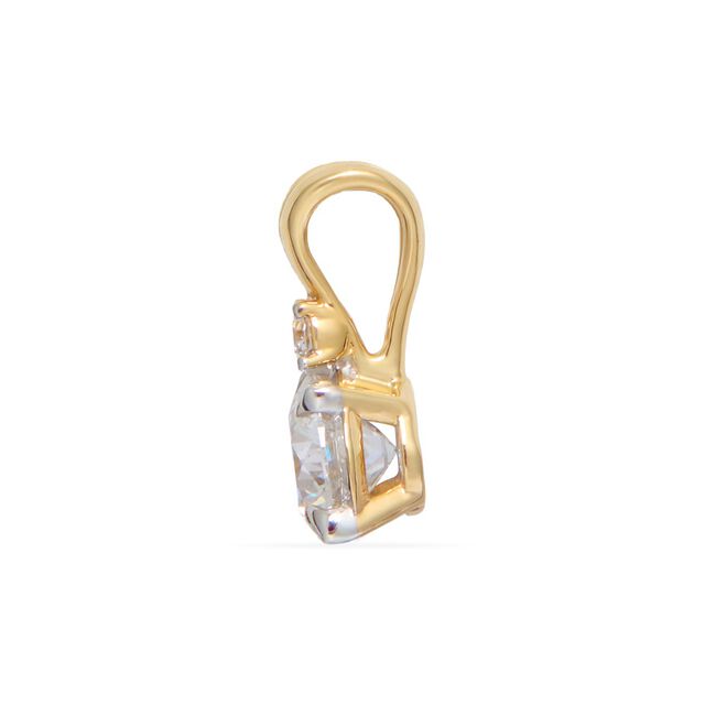 Tanishq 18KT Diamond Pendant 4
