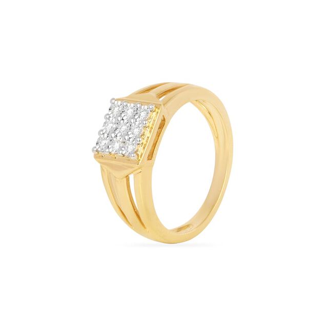 Tanishq 18KT Diamond Finger Ring 2