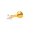 Elegant Gold Diamond Nose Pin 2