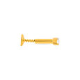 Elegant Gold Diamond Nose Pin 3