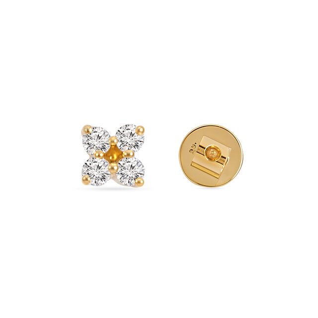 Tanishq 18KT Diamond Earrings for Women 3