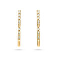 Serenade Gold Diamond Earring 