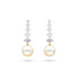 Muse Pearl & Diamond Earrings 