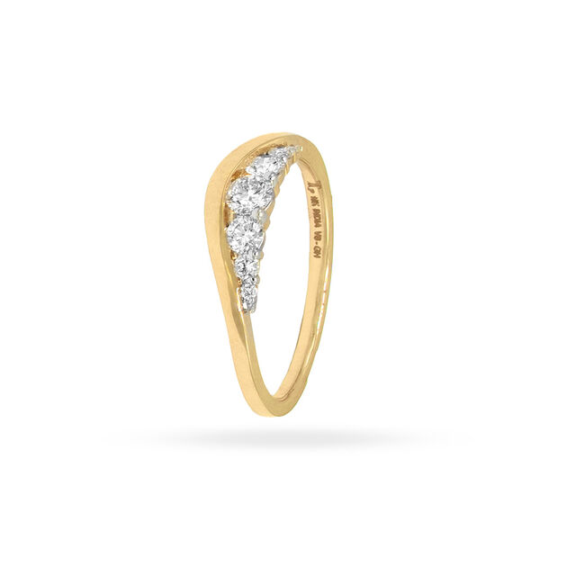 Gold Harmony Diamond Ring 2