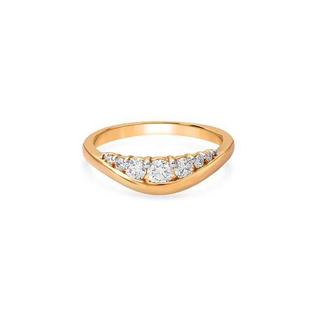 Tanishq 18 Karat Gold Finger Ring 2