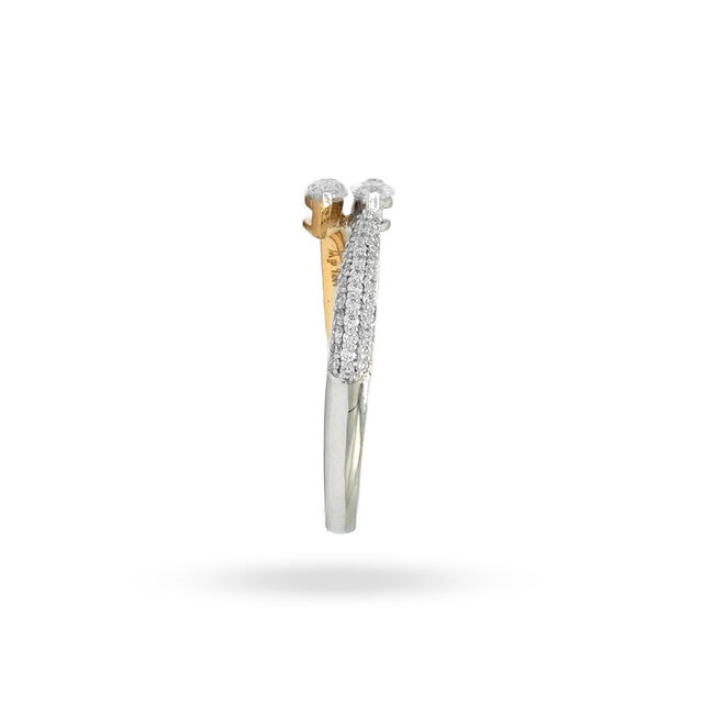 Dual Harmony Marquise Ring