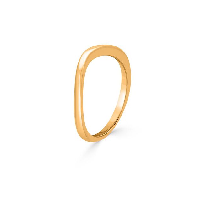 Curvilinear Harmony Gold Band 2