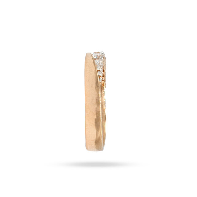 Radiant Curve Diamond Band