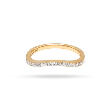 Gold Radiance Contour Band