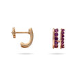 Contemporary Dual-Band Earrings 2