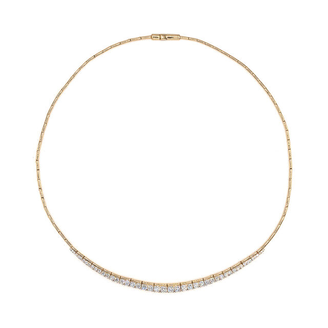 Radiant Diamond Necklace 