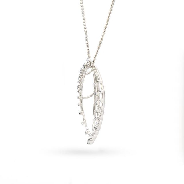 Marquise Diamond Pendant 2