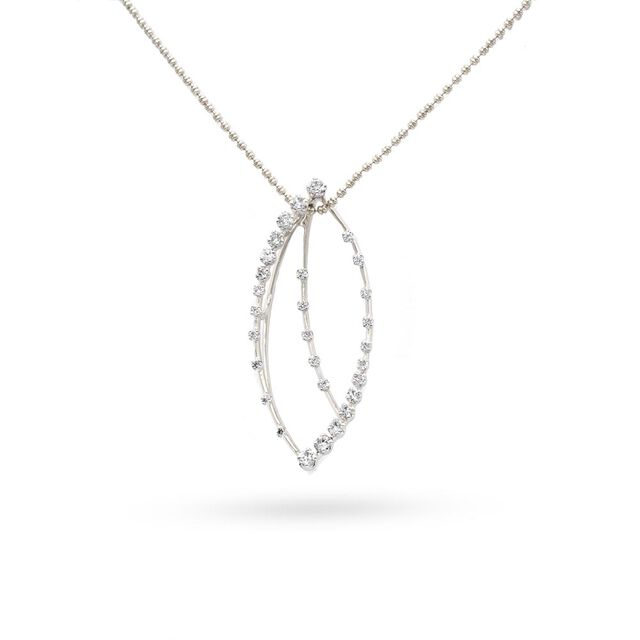 Marquise Diamond Pendant 3