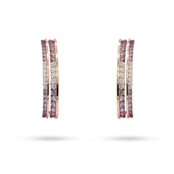 Ombre  Lobe Earrings