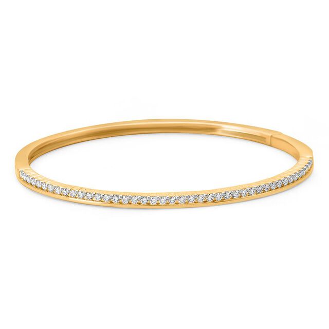 Tranquil Diamond Bangle 