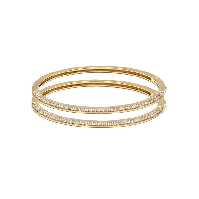Tranquil Diamond Bangle 4
