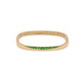 Gem Fusion White Gold Bangle 