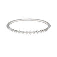 Sparkling Unity Diamond Bangle 