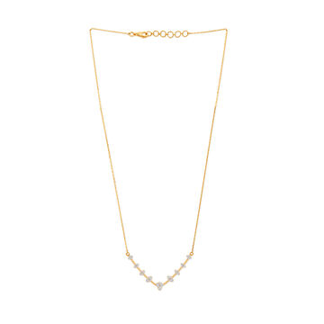 Tanishq 18KT Diamond Necklace for Women