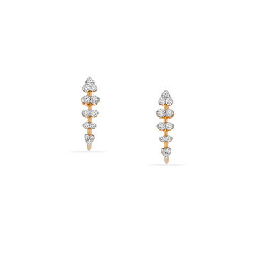 Tanishq 18KT Diamond Earrings for Women
