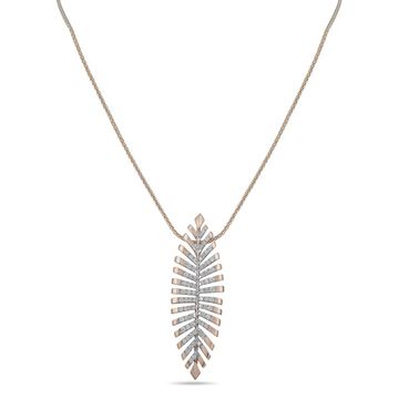 Tanishq Gold Pendant with Chain