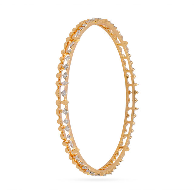 Tanishq 18 Karat Diamond Bangle for Women 2
