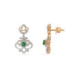Elegant Emerald Diamond Drops 2