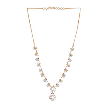 Tanishq 18KT Diamond Necklace for Women