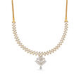 Tanishq 18 Karat Diamond Necklace for Women 