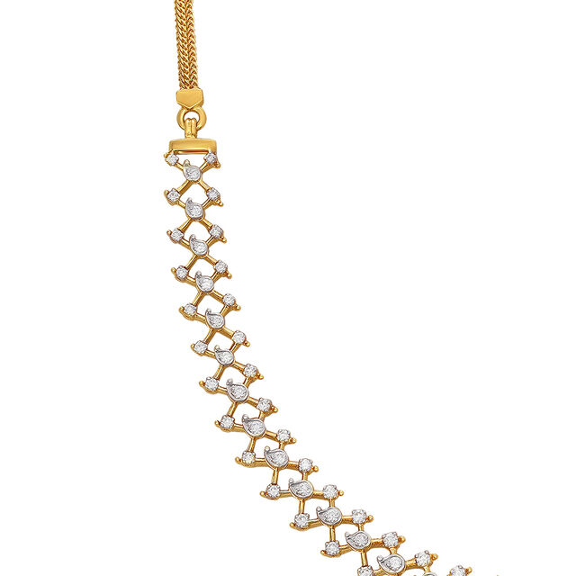 Tanishq 18 Karat Diamond Necklace for Women 3