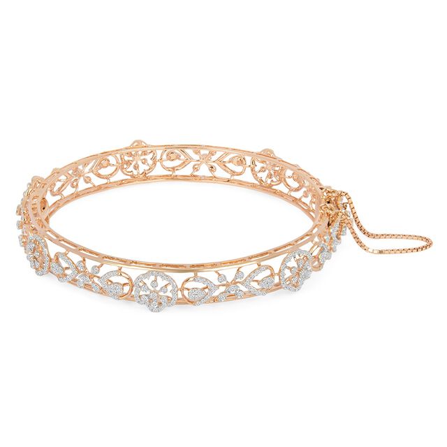Tanishq 18KT Diamond Bangle for Women 