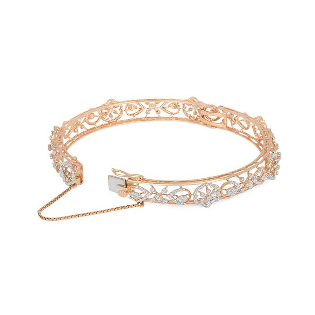 Tanishq 18KT Diamond Bangle for Women 5