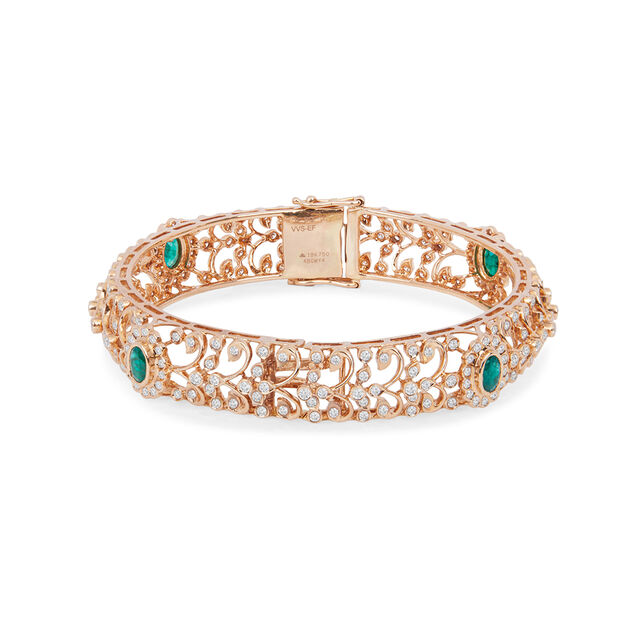 Tanishq 18KT Diamond Bangle for Women 