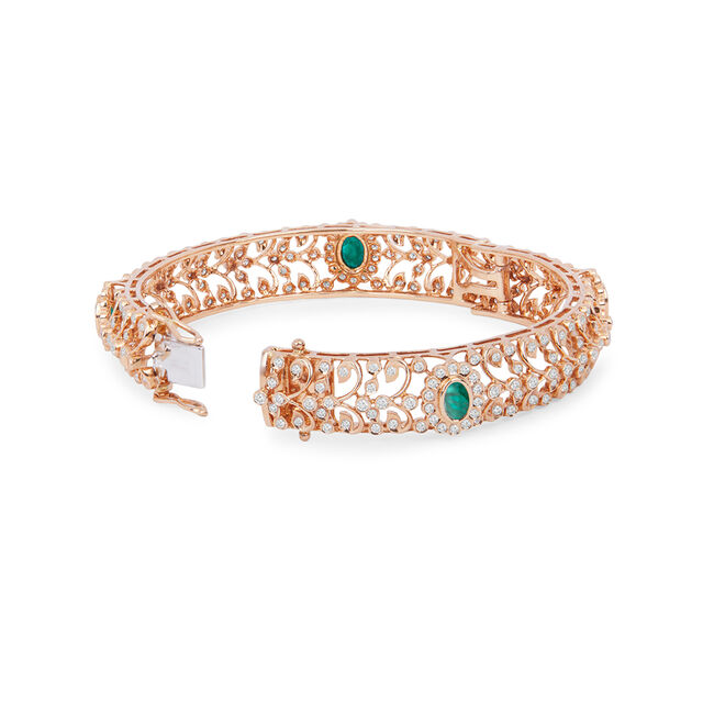 Tanishq 18KT Diamond Bangle for Women 4
